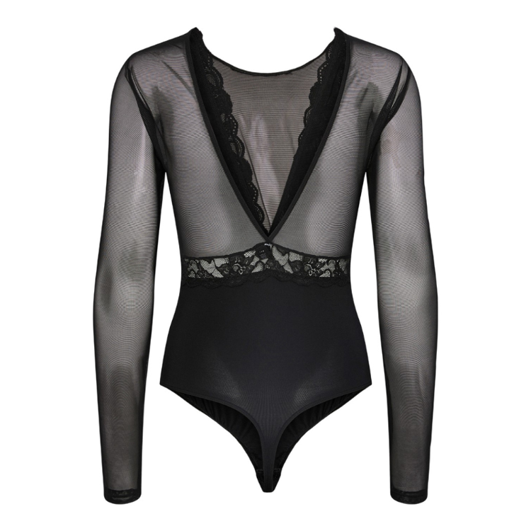 Pcsicca bodystocking - black