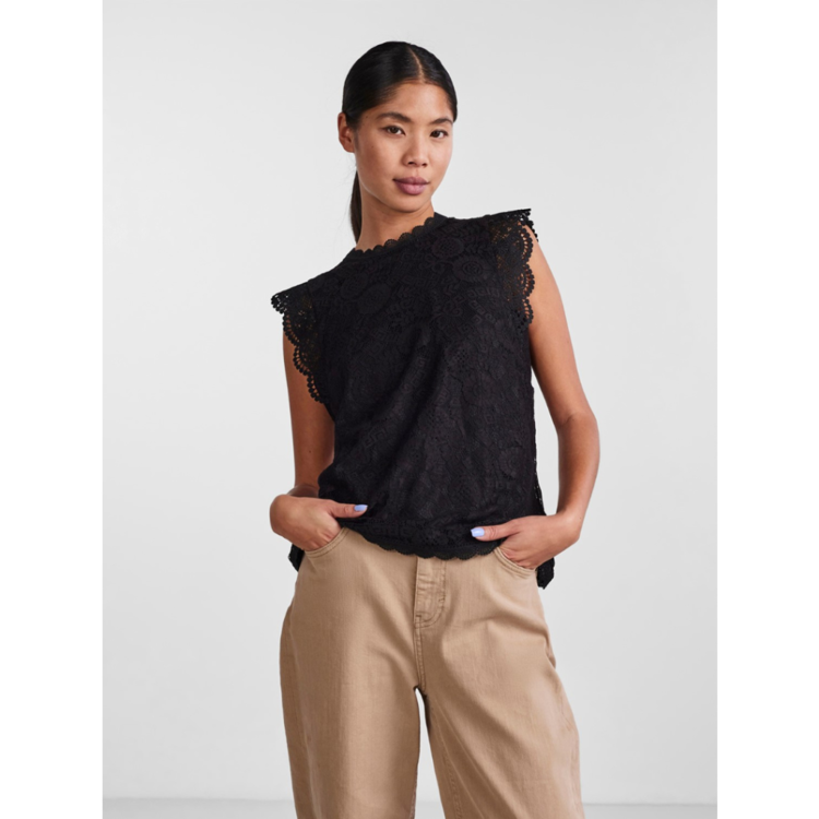 Pcolline top - Black