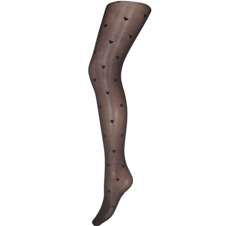 Hype the detail stømpebuks - Black