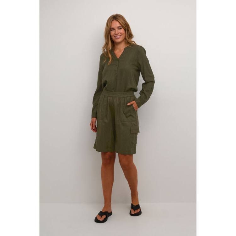 Kamila shorts - Forest night