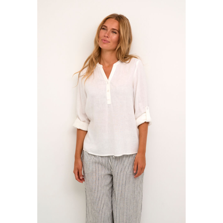 Kamilia bluse - Chalk