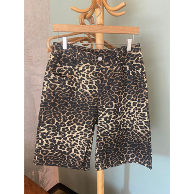 Pcasta shorts - Black/leo denim