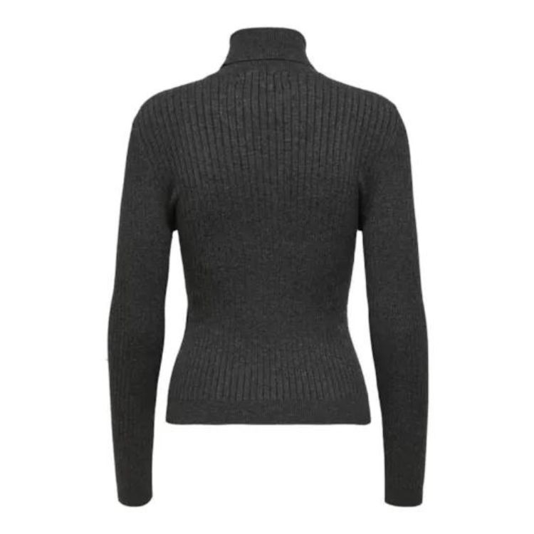 Onlkarol strik - Dark grey melange