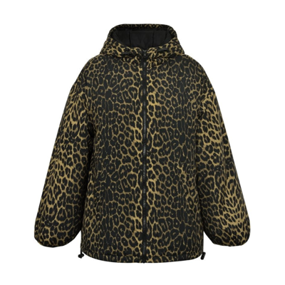 Nora-g jakke - Leopard mist