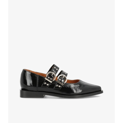 Need sko - Leather patent black