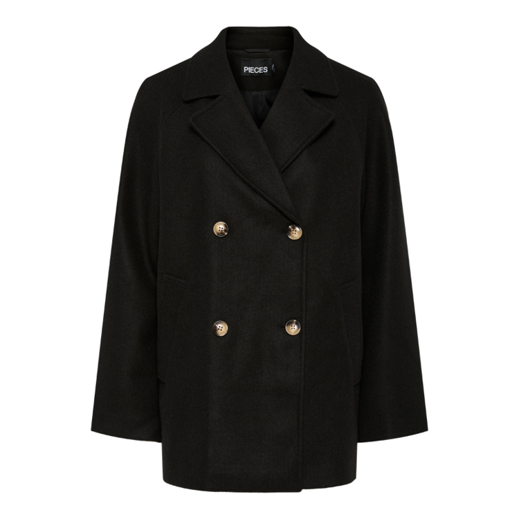 Pcmarbel jakke - Black