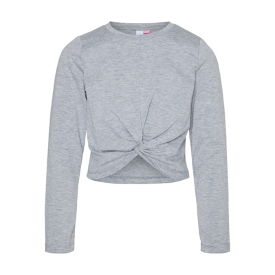 Vmjoy bluse - Light grey melange