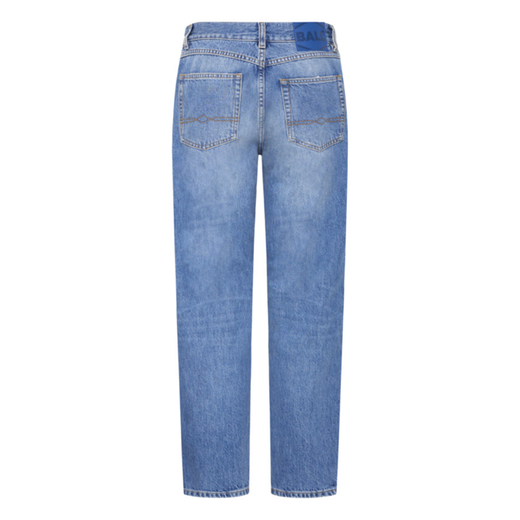 Bapaolo jeans - Medium blue wash