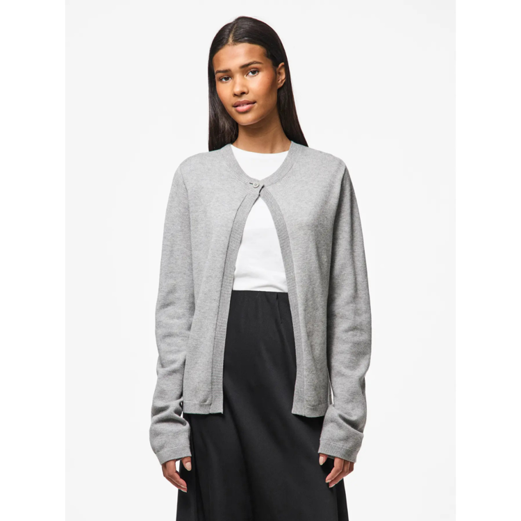 Pcdima cardigan - Medium grey