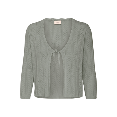 Frflora cardigan - Agave green