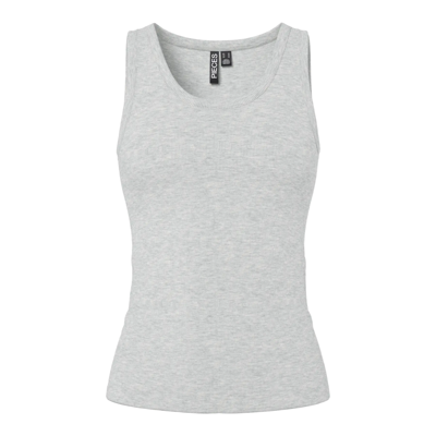 Pcmay top - Light grey melange