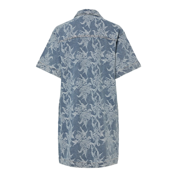 Yasflamera kjole - Light blue denim