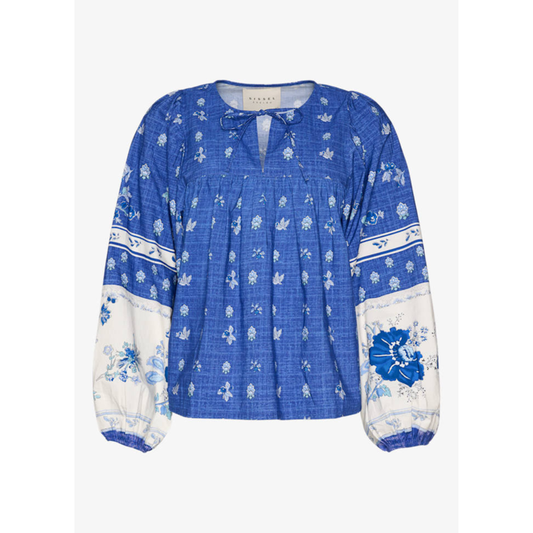 Coral top - Mazarine blue