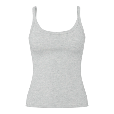 Pcmay top - Light grey melange