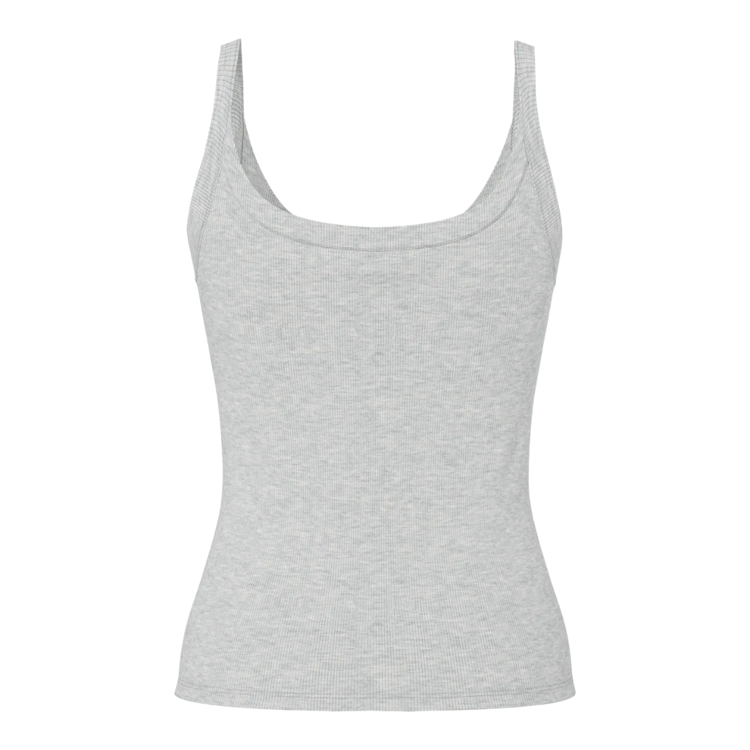 Pcmay top - Light grey melange
