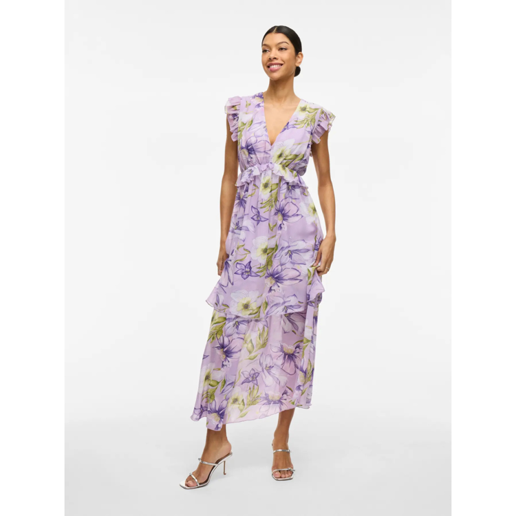 Vialice kjole - Violet tulip