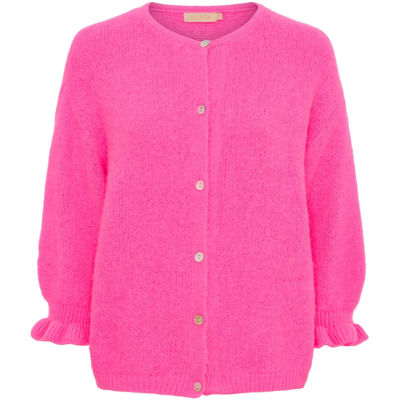 Mdcjuliana strik cardigan - Fuxia fluo