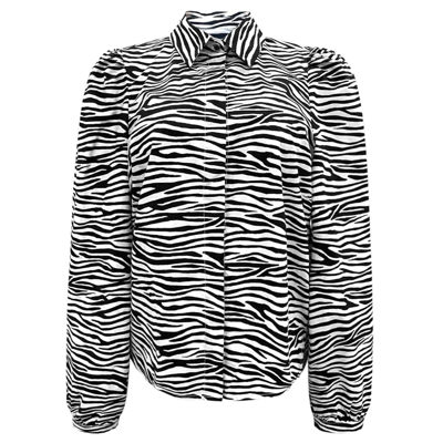 Flora bluse - Zebra