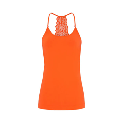 Rosie top - Arancio fluo