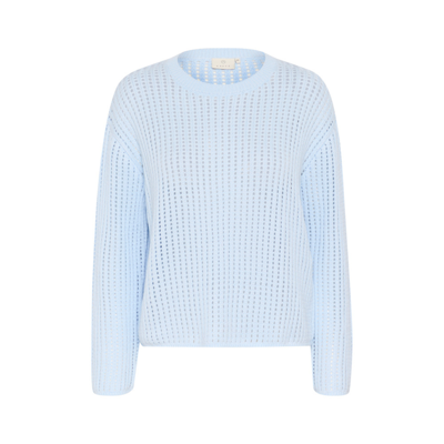 Kasolar strik bluse - Nantucket breeze