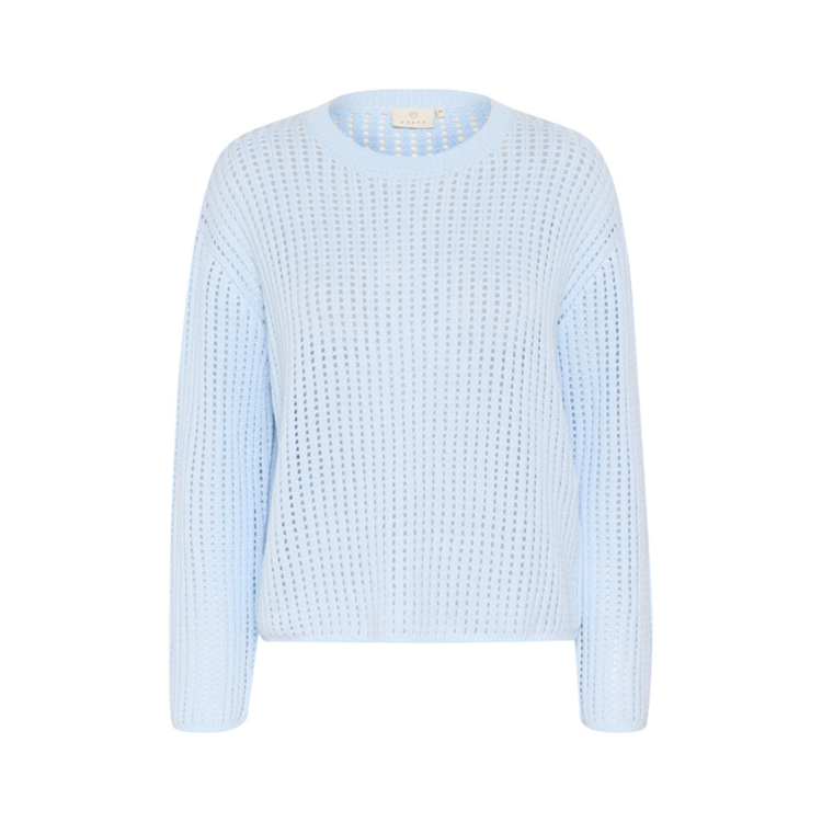 Kasolar strik bluse - Nantucket breeze