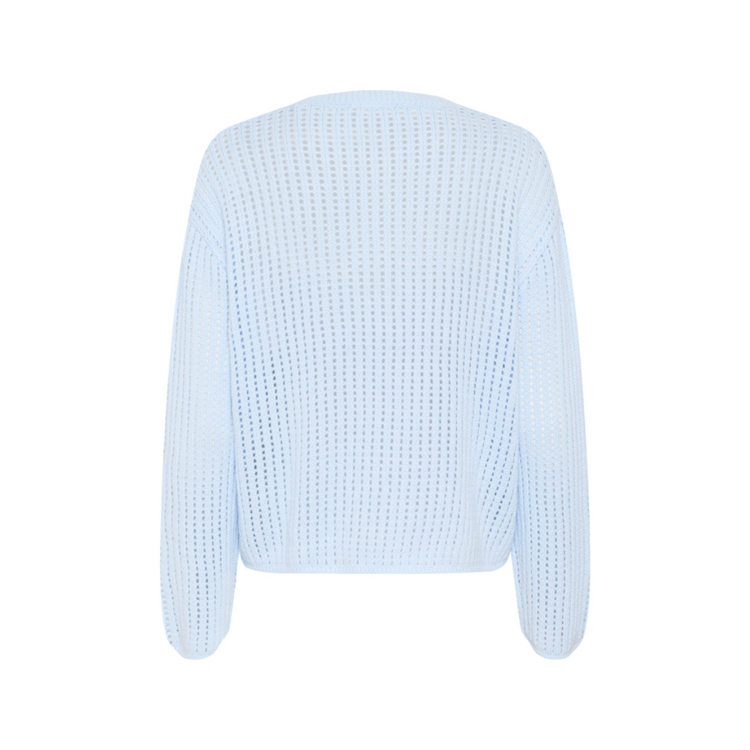 Kasolar strik bluse - Nantucket breeze