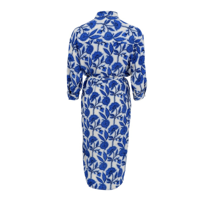 Bcluna skjorte kjole - Urban blue
