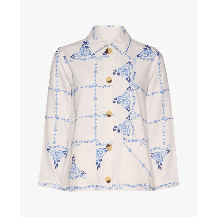 My jakke - Ecru blue