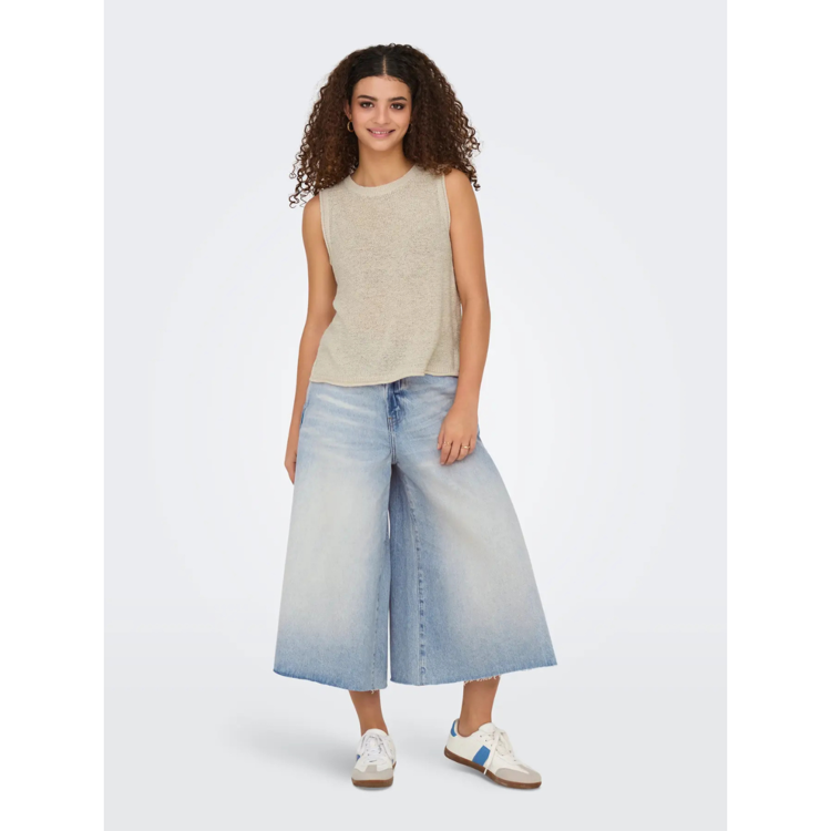 Onlla brea shorts - Light blue denim