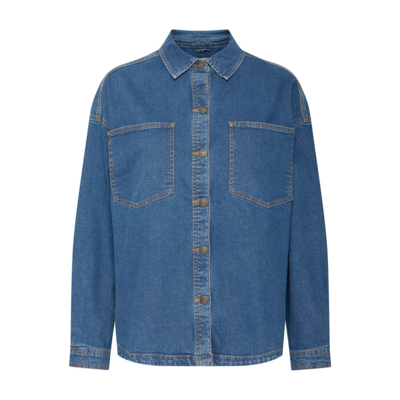 Frvocut jakke - True blue denim