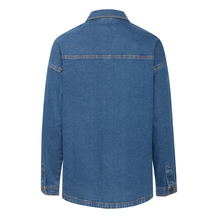 Frvocut jakke - True blue denim