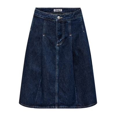 Onlnina nederdel - Dark blue denim