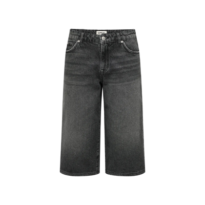 Onlcabain shorts - Black denim