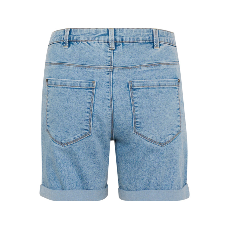 Kavicky denim shorts - Light blue washe