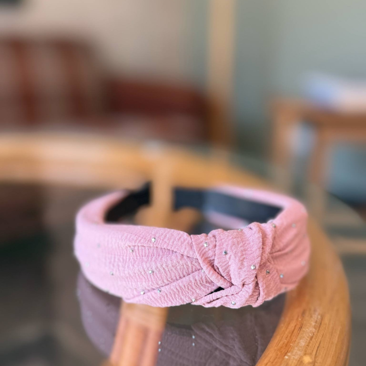 Olga hårbøjle - Pink