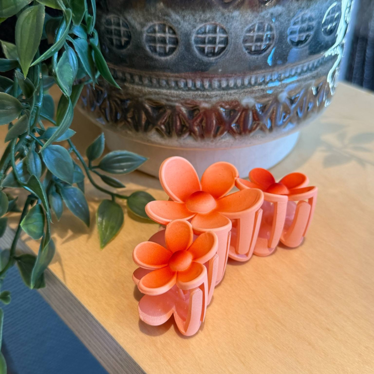 Cilla hårklemme - Orange