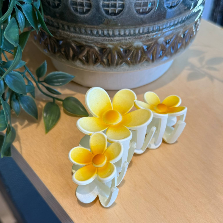 Cilla hårklemme - Yellow