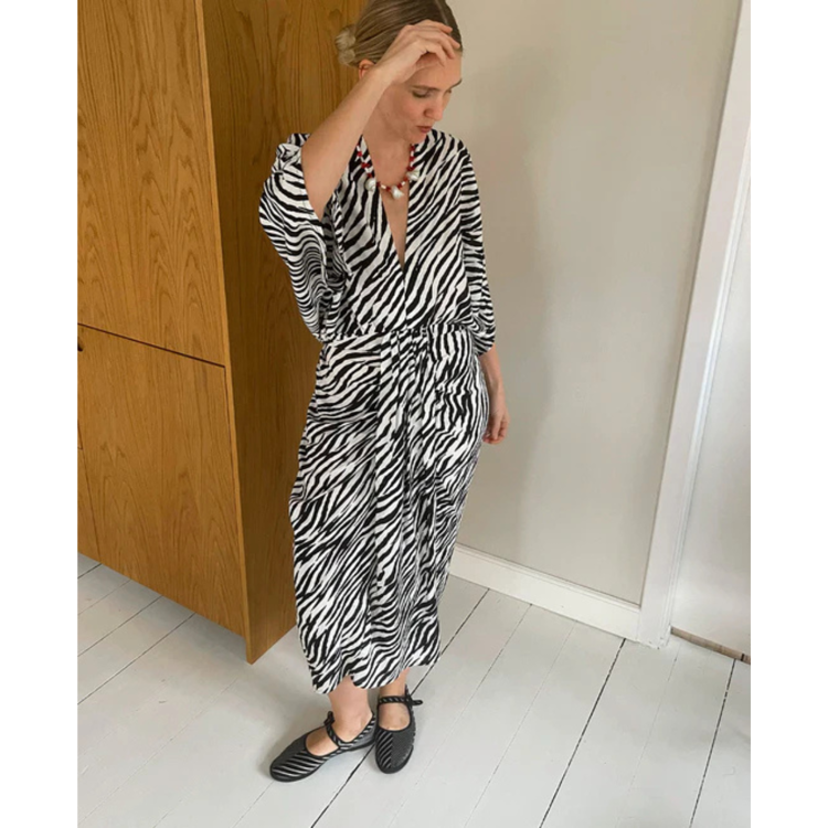 Juno kjole - Zebra