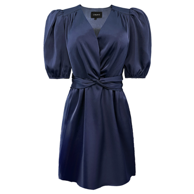 Tiki kjole - Midnight navy