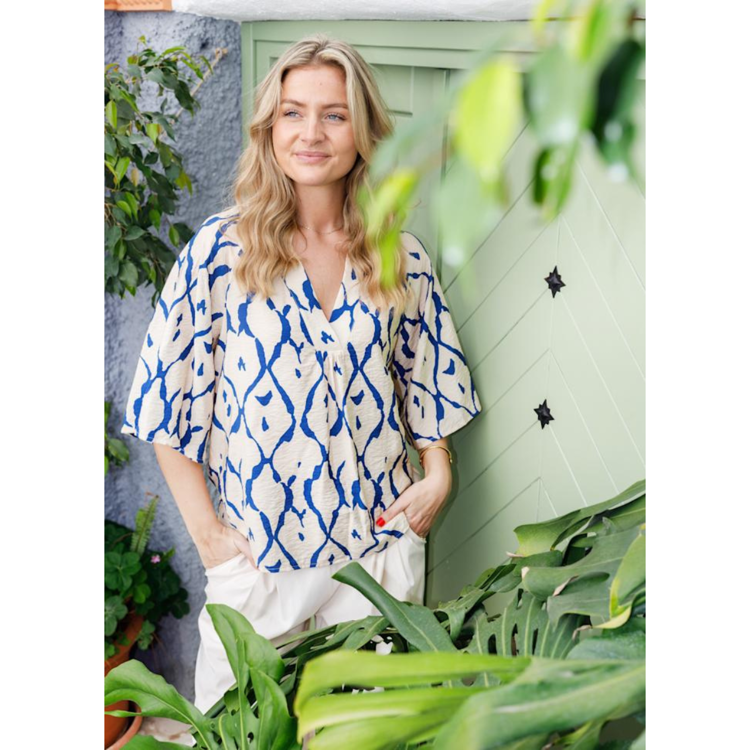 Bcchloe bluse - Blue