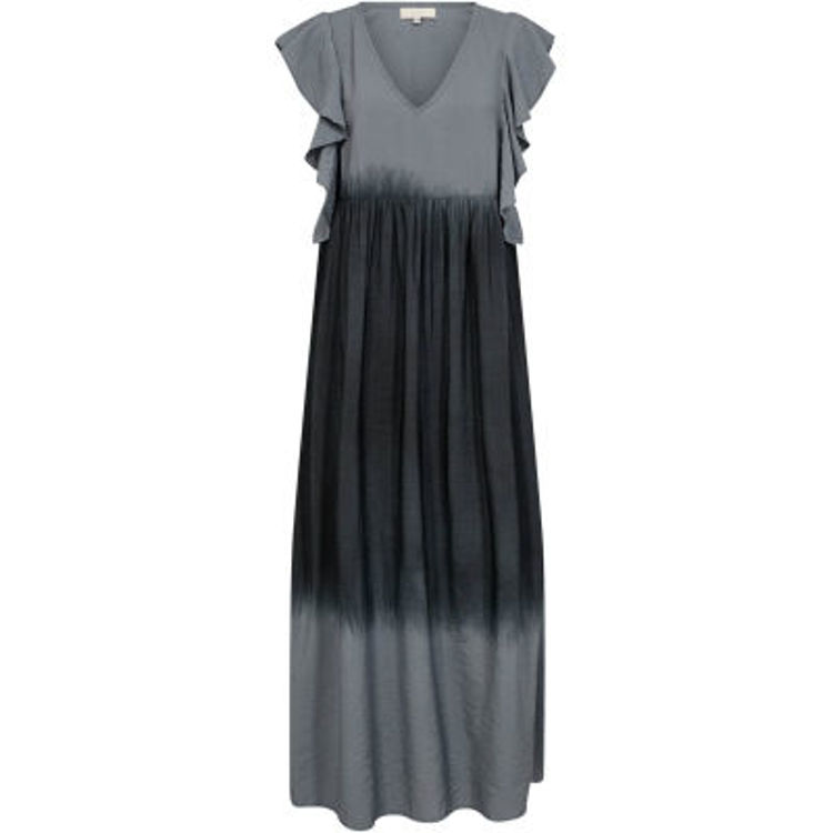 Violago kjole - Grey dip dye