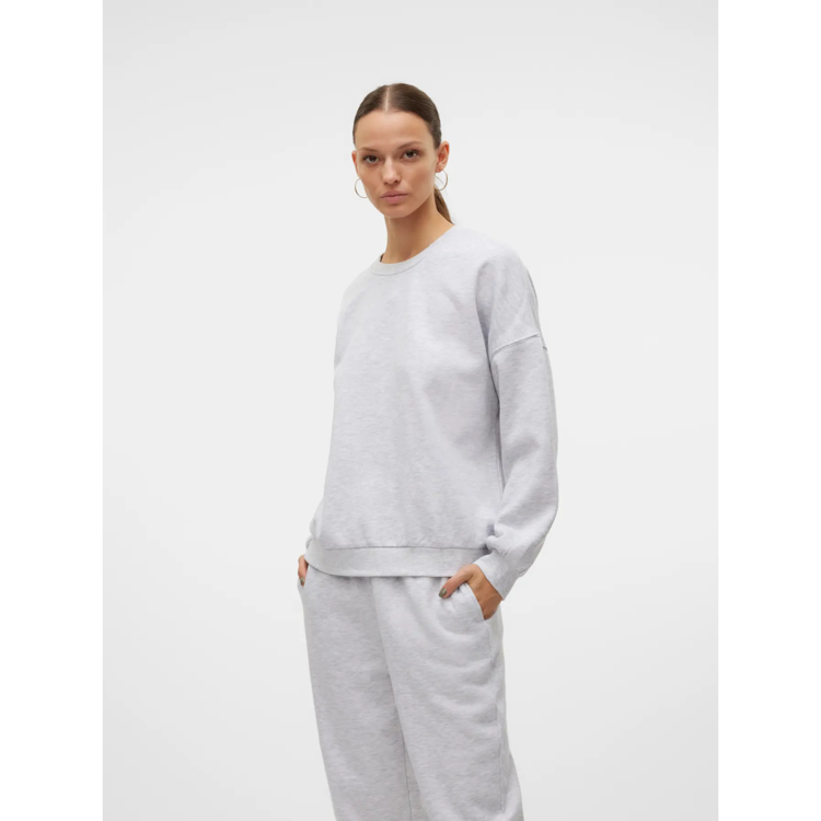 Vmsonja sweatbluse - Super light grey
