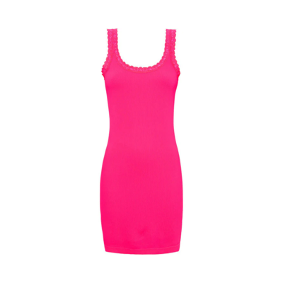 Frida rib top - Bubble fluo