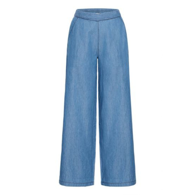 Frlarissa buks - Mid blue denim