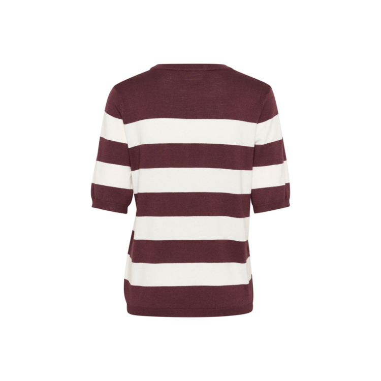 Kalizza strik bluse - Fudge/chalk