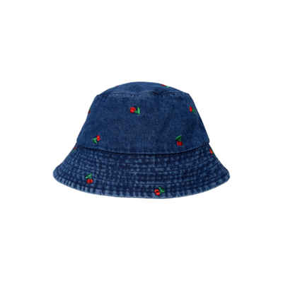 Bcmaluca bøllehat - Dk. Blue denim/Cherry