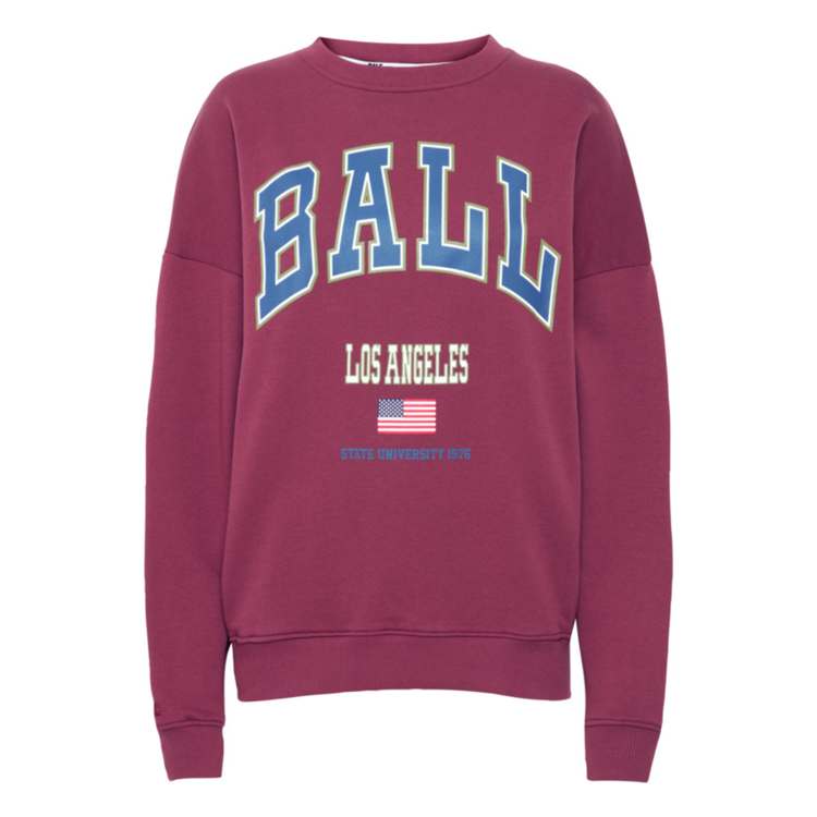 D. jeff sweatshirt - Burgundy