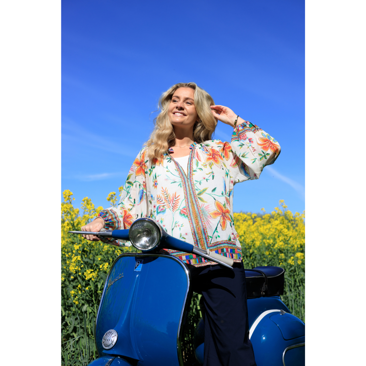 Bcart bluse - Warm orange