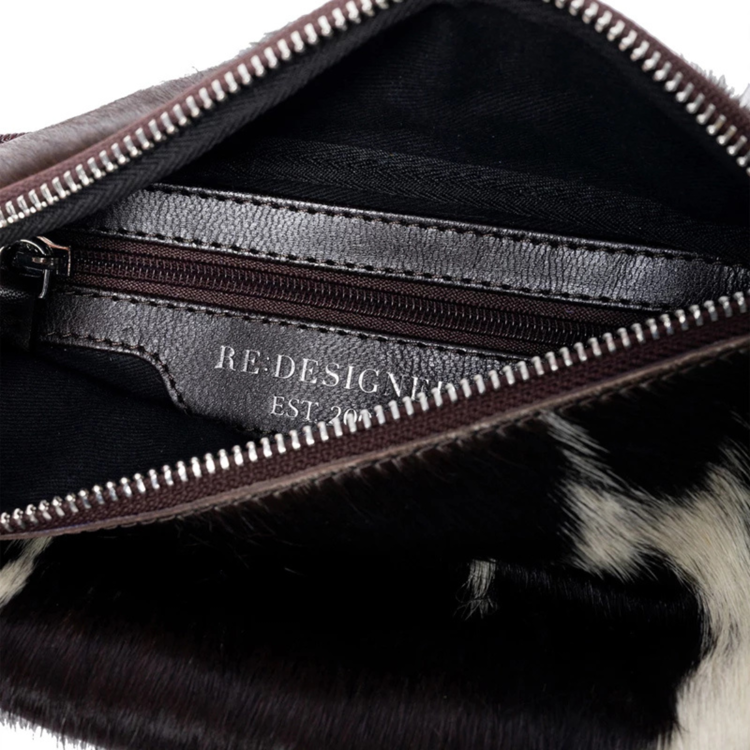 Jia bumbag - Brown/white