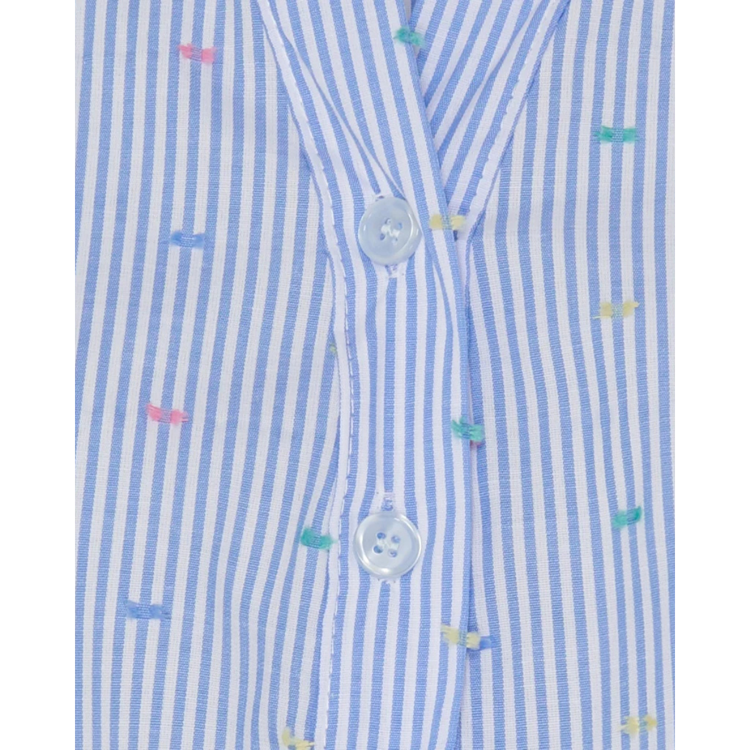 Mdcsolvej top - Sky blue print 2